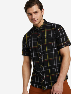 Рубашка с коротким рукавом мужская Northland, Черный, размер 54