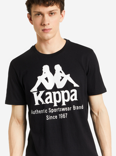 Футболка мужская Kappa, Черный, размер 60-62