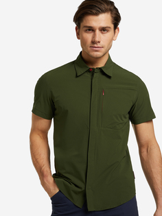 Рубашка с коротким рукавом мужская Northland, Зеленый, размер 50