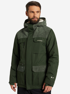 Куртка утепленная мужская Protest, Зеленый, размер 50
