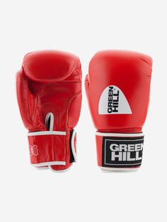 Перчатки боксерские Green Hill Gym, Красный, размер 10 oz