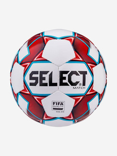 Мяч футбольный Select Match, Белый, размер 5