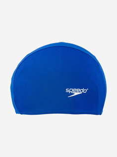 Шапочка для плавания детская Speedo Poly, Синий, размер 53-56