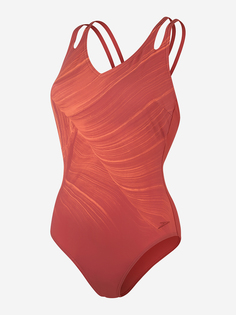 Купальник женский Speedo LuxePool, Оранжевый, размер 46-48
