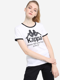 Футболка женская Kappa, Белый, размер 44