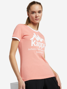 Футболка женская Kappa, Розовый, размер 44
