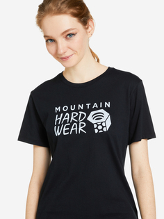 Футболка женская Mountain Hardwear MHW Logo Full Zip, Черный, размер 42
