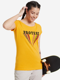 Футболка женская Protest Retrotop, Желтый, размер 46