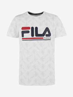 Футболка для мальчиков FILA, Белый, размер 128