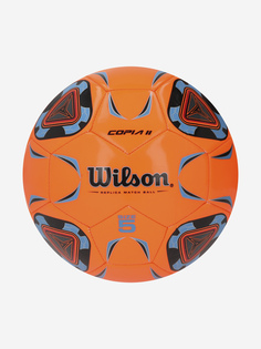 Мяч футбольный Wilson COPIA II, Оранжевый, размер 5