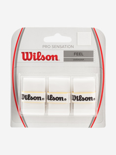 Намотка верхняя Wilson Pro Overgrip Sensation, Белый, размер Без размера