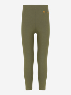 Легинсы для девочек Outventure, Зеленый, размер 110