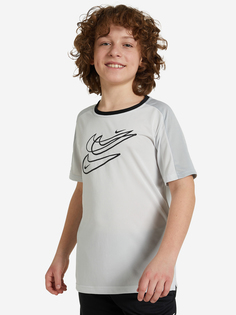 Футболка для мальчиков Nike Dri-FIT, Бежевый, размер 137-147