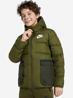 Пуховик для мальчиков Nike Sportswear, Зеленый, размер 158-170