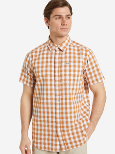 Рубашка мужская Columbia Brentyn Trail SS Seersucker Shirt, Желтый, размер 50-52