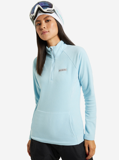 Джемпер флисовый женский Columbia Ali Peak II 1/4 Zip, Голубой, размер 48