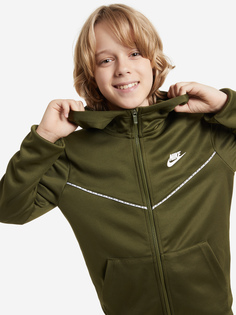 Толстовка для мальчиков Nike Sportswear, Зеленый, размер 158-170