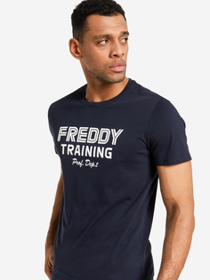 Футболка мужская Freddy, Синий, размер 46-48