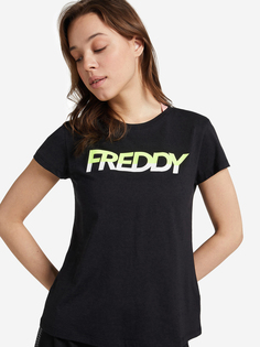 Футболка женская Freddy, Черный, размер 44-46