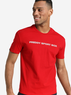 Футболка мужская Freddy, Красный, размер 46-48