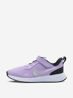 Кроссовки для девочек Nike Revolution 5 (PSV), Фиолетовый, размер 32.5