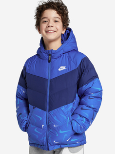 Куртка утепленная для мальчиков Nike Sportswear Therma-FIT, Синий, размер 137-147