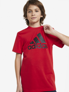Футболка для мальчиков adidas Ar Prme, Красный, размер 128