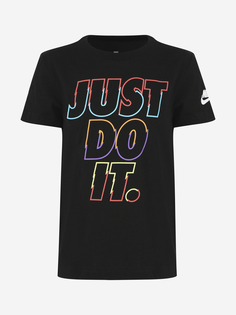 Футболка для мальчиков Nike Shock, Черный, размер 104