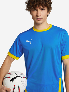 Футболка мужская PUMA teamGOAL 23 Jersey, Голубой, размер 50-52