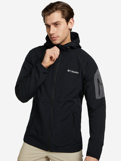 Куртка мужская Columbia Tall Heights Hooded Softshell, Черный, размер 46