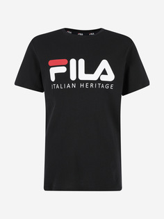 Футболка для мальчиков FILA, Черный, размер 128