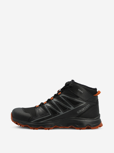 Ботинки утепленные мужские Salomon Cruzano 3 Mid GTX, Черный, размер 42.5