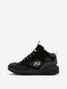 Кроссовки высокие для мальчиков Skechers Monster, Черный, размер 31