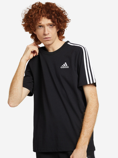 Футболка мужская adidas, Черный, размер 44-46
