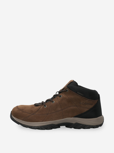 Ботинки утепленные мужские Columbia Crestwood Venture Mid Waterproof, Коричневый, размер 42
