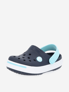 Шлепанцы для мальчиков Crocs Crocband II Kids, Мультицвет, размер 34-35