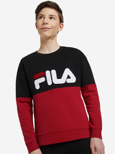 Свитшот для мальчиков FILA, Черный, размер 128
