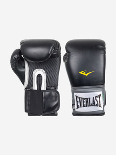 Перчатки тренировочные Everlast PU Pro Style, Черный, размер 10