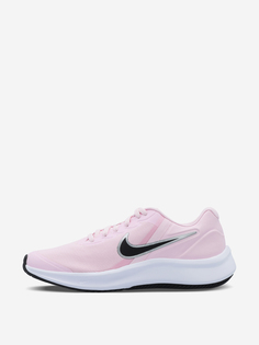 Кроссовки для девочек Nike Star Runner 3 (GS), Розовый, размер 34.5