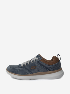 Полуботинки мужские Skechers Delson 2.0, Синий, размер 40.5