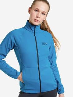 Джемпер флисовый женский Mountain Hardwear Stratus Range Full Zip, Синий, размер 46