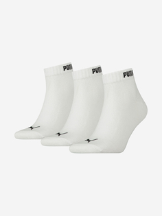 Носки PUMA, 3 пары, Белый, размер 47-49