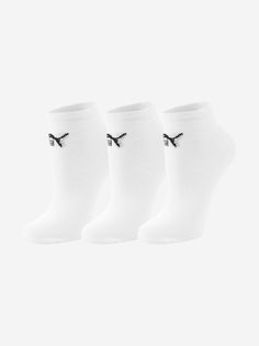 Носки PUMA, 3 пары, Белый, размер 35-38