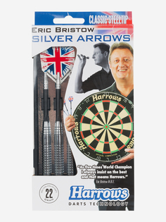 Дротики Harrows Eric Bristow Silver Arrows, Серебряный, размер 20