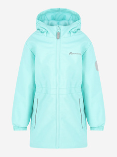 Куртка утепленная для девочек Outventure, Голубой, размер 104