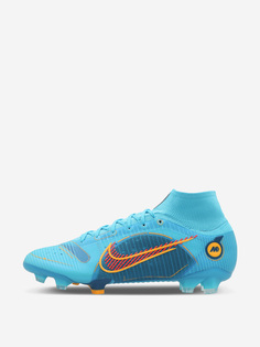 Бутсы мужские Nike Superfly 8 Elite FG, Голубой, размер 43