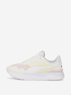 Кроссовки для девочек PUMA R78 Voyage Jr, Белый, размер 34.5