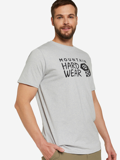 Футболка мужская Mountain Hardwear Logo Short Sleeve, Серый, размер 54