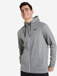 Толстовка мужская Nike Therma, Серый, размер 52-54
