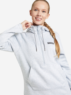 Джемпер флисовый женский Columbia W Sweater Weather Hooded Pullover, Серый, размер 50